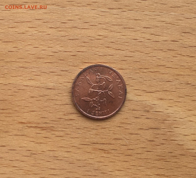 Тонга 1 сенити 1981 Кукуруза Флора - IMG_6589.JPG