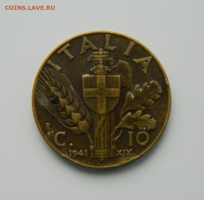 Италия 10 чентезимо 1941 г. до 07.03.22 - DSCN3156.JPG