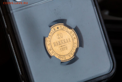 20 марок 1879 года S  В слабе NGC MS 64 - NH1A0015