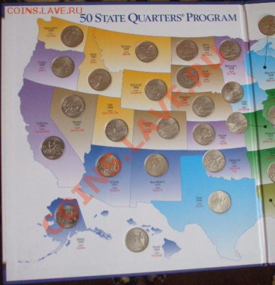 Оцените коллекцию монет из США 50 штатов + 4 монеты - DSCF5956.JPG