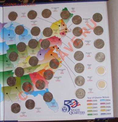 Оцените коллекцию монет из США 50 штатов + 4 монеты - DSCF5958.JPG