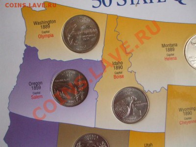 Оцените коллекцию монет из США 50 штатов + 4 монеты - DSCF5960.JPG