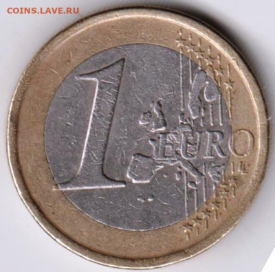 ИСПАНИЯ 1 евро 2003 г. до 12.03.22 г. в 23.00 - 038