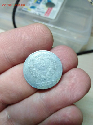10 копеек 1958 алюминий. Пробник, брак перепутка или копия? - MBui_gHHEHE