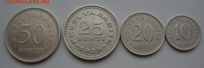 ЭСТОНИЯ подборка из 20 монет 1922-39 гг до 11.03.22 22:00 - 3_Сенти-1_реверсы