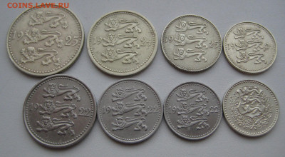 ЭСТОНИЯ подборка из 20 монет 1922-39 гг до 11.03.22 22:00 - 2_Марки_аверсы