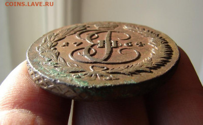 5 копеек 1764 ММ. Перечекан с "барабанов". До 10.03.2022 - 5 - копия.JPG