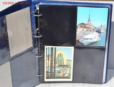 Альбом на кольцах с листами для открыток формат "Грандэ". - Альбом Грандэ для открыток-4