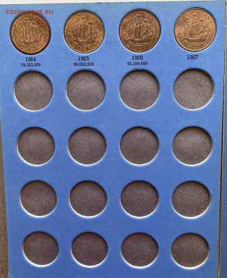 Великобритания набор half penny с 1937 по 1967 в буклете - 92D320FF-7DC5-4C92-8F37-9FEB3EE8ACC8
