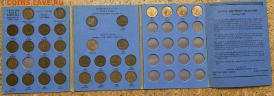 Великобритания набор half penny с 1937 по 1967 в буклете - 6D337237-42CF-4A78-A37F-6178009DA724