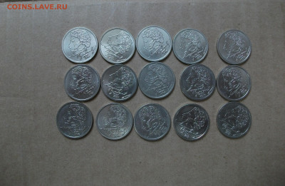 1 рубль 1999 сп А.С.Пушкин-15 монет до 13.03.22 - DSCF1410.JPG