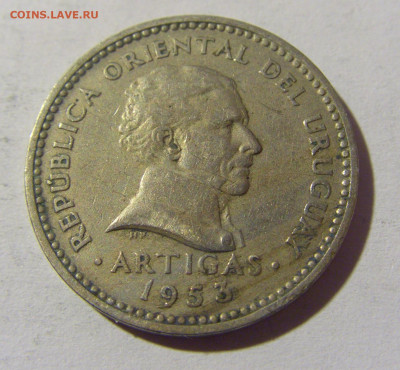10 сентесимо 1953 Уругвай №1 13.03.2022 22:00 МСК - CIMG1051.JPG