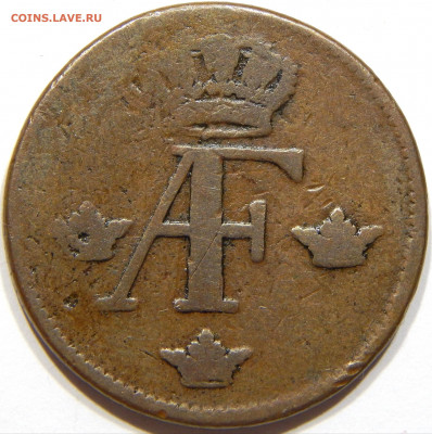 Швеция. 1 эре 1758 S.M., до 12 марта 22-30 - DSCN2167_1_1