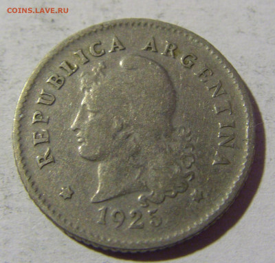 10 сентаво 1925 Аргентина №1 13.03.2022 22:00 МСК - CIMG1425.JPG