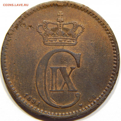 Дания. 5 эре 1891, до 12 марта 22-30 - DSCN2235_1