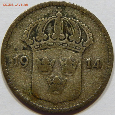 Швеция. Серебро. 10 эре 1914, до 13 марта 22-30 - DSCN1622_1