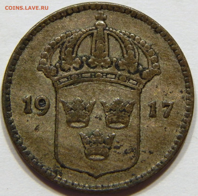 Швеция. Серебро. 10 эре 1917, до 13 марта 22-30 - DSCN1631_1_1
