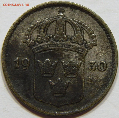 Швеция. Серебро. 10 эре 1930, до 13 марта 22-30 - DSCN1664_1_1