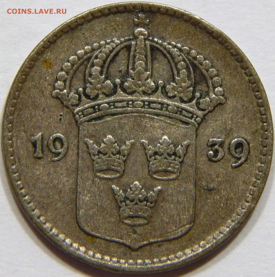 Швеция. Серебро. 10 эре 1939, до 13 марта 22-30 - DSCN1683_1