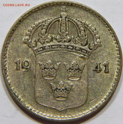 Швеция. Серебро. 10 эре 1941, до 13 марта 22-30 - DSCN1688_1