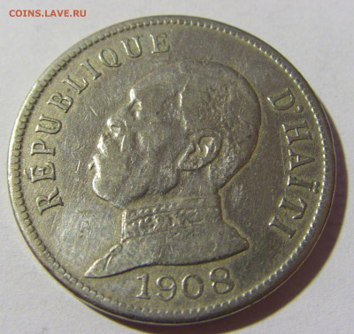 50 сантим 1908 Гаити №1 14.03.2022 22:00 М - CIMG1661.JPG
