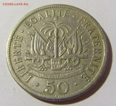 50 сантим 1908 Гаити №1 14.03.2022 22:00 М - CIMG1659.JPG