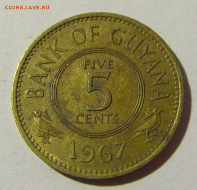 5 центов 1967 Гайана №1 14.03.2022 22:00 М - CIMG1679.JPG