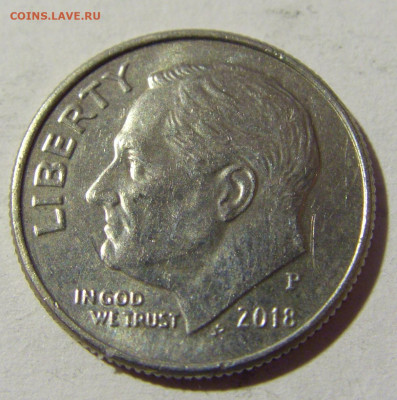 10 центов 2018 Р США №1 14.03.22 22:00 М - CIMG1733.JPG