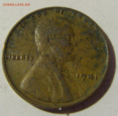 1 цент 1941 США №1 14.03.22 22:00 М - CIMG1777.JPG