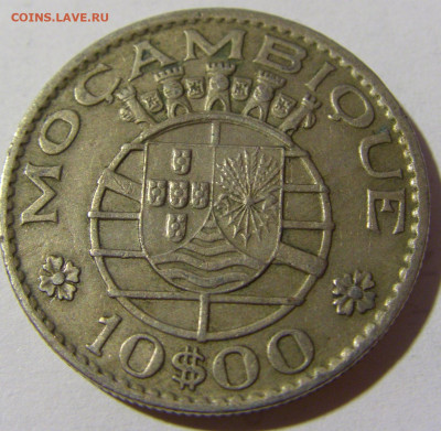 10 эскудо 1974 Мозамбик №1 14.03.22 22:00 М - CIMG1929.JPG