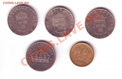 Монеты Швеции до 19.11.11 22:00 МСК - 2-2