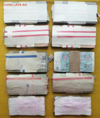 1000 банкнот 1р,3р,5р,10р,25р (по 200шт кажд.номинала) (2) - 2