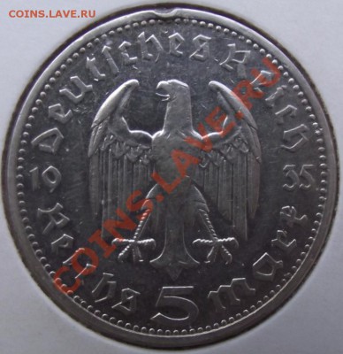 5 марок 1935G Германия до 18.11 в 21.00мск - 1а.JPG