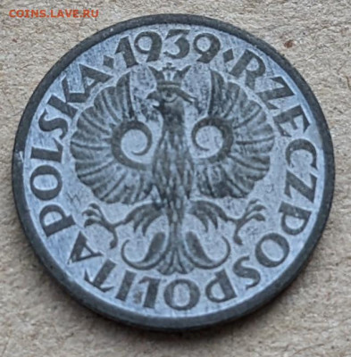 Польша 1 грош 1939 до 22-00 15.03 - PXL_20220313_121859557~2
