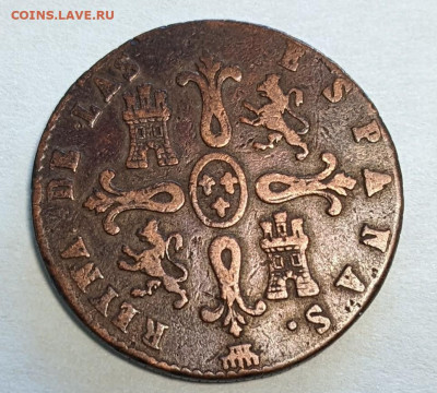Испания 8 мараведи 1845  до 22-00 16.03 - PXL_20220316_064352518.MP~2