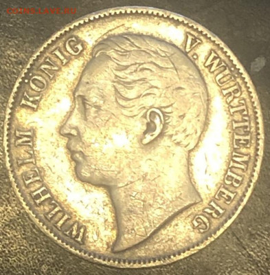 Талер 1859 Вюртенберг - 197258 (1)
