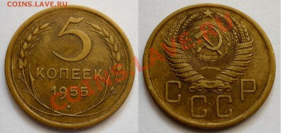 5 Копеек 1955 Год. До 20.11.11 в 21.30 по Москве. - 1.JPG