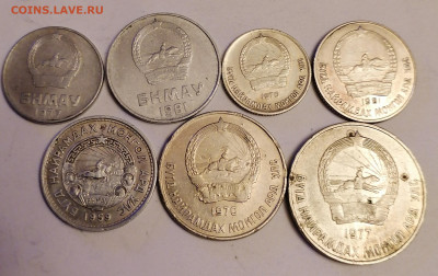 Набор монет Монголии 7шт 20.03.22 - IMG_20220316_212651