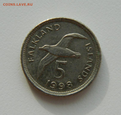Фолклендские острова 5 пенсов 1998 г. (Фауна) до 21.03.22 - DSCN6013.JPG