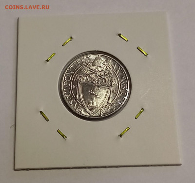 Ватикан 20 чентезимо 1942. UNC! Тираж - 175 000 шт. - 8