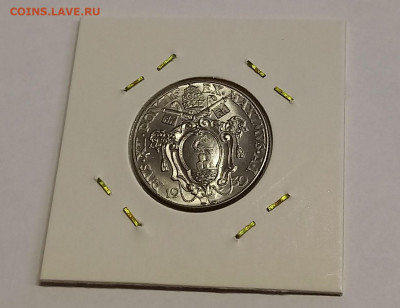 Ватикан 50 чентезимо 1939. UNC. Тираж - 52 000 шт. - 9