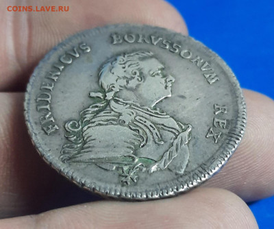 2 талера 1750 А Пруссия на Оценку - 6