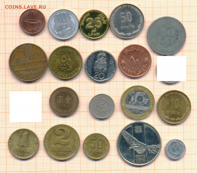 монеты разные 12 от 5 руб. фикс цена - лист 12 001