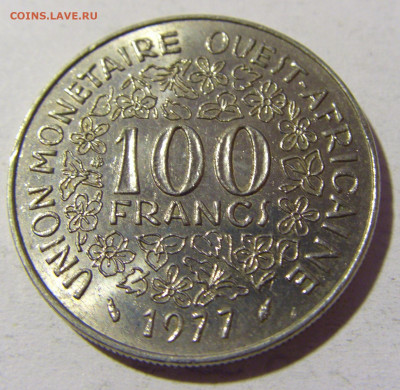 100 франков 1977 Зап. Африка №1 25.03.2022 22:00 МСК - CIMG2195.JPG