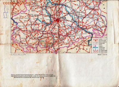 КАРТА дорожной сети ГДР 1969 г. до 25.03.22 г. в 23.00 - 006