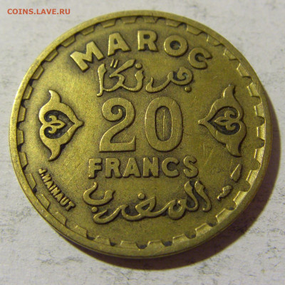 20 франков 1951 Марокко №1 25.03.2022 22:00 МСК - CIMG2495.JPG