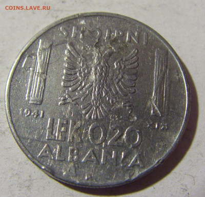 0,20 лек 1941 Албания №1 25.03.2022 22:00 МСК - CIMG3061.JPG