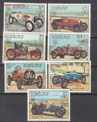 Лаос 1984 автомобили 7м** до 25 03 - 4в