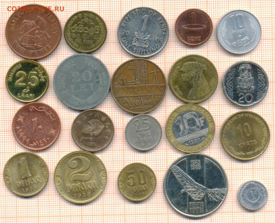 монеты разные 12 от 5 руб. фикс цена - лист 12 001