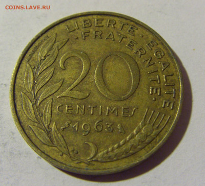 20 сантим 1963 Франция №1 26.03.2022 22:00 МСК - CIMG3488.JPG